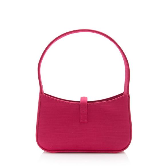 Saint Laurent Satin Monogram Le 5 A 7 Mini Hobo - Picture 3 of 9